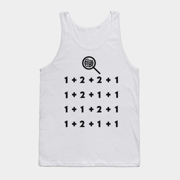 The_Clue_Number Tank Top by anwara